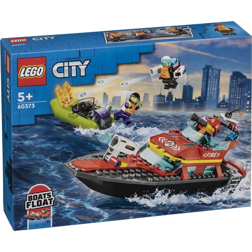 [793305] LEGO City 60373 Fire Rescue Boat