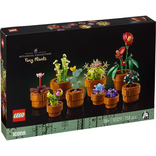 [878642] LEGO Icons 10329 Mini Pflanzen
