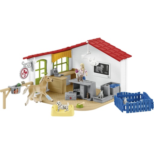 [488294] Schleich Farm World        42502 Veterinarian practice with pets