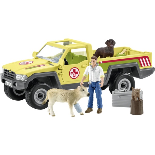 [488301] Schleich Farm World        42503 Veterinarian visit at the farm