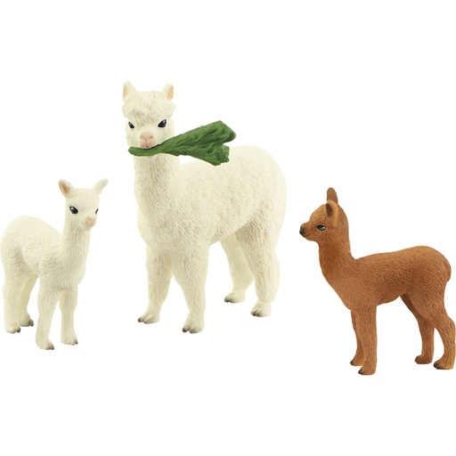 [607308] Schleich Wild Life         42544 Alpaca Set