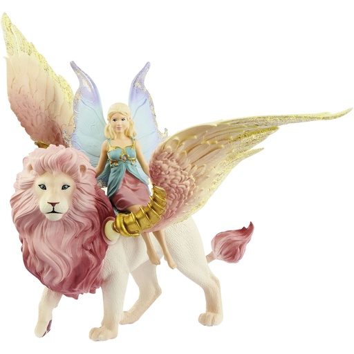 [607322] Schleich bayala            70714 Fairy in Flight on Winged Lion