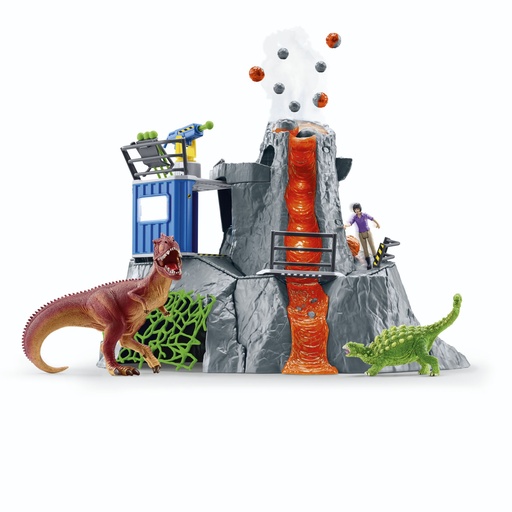 [628098] Schleich Dinosaurs         42564 The Large Volcano Expedition
