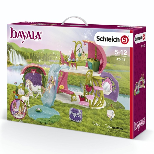 [638703] Schleich bayala            42445 Glittering Flower House w. Acces
