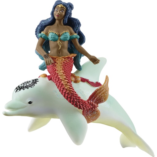 [715066] Schleich bayala            70719 Isabelle on Dolphin
