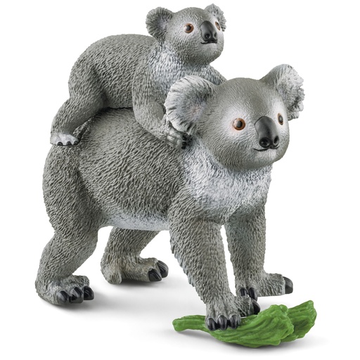[715206] Schleich Wild Life      42566 Koala Mother with Baby