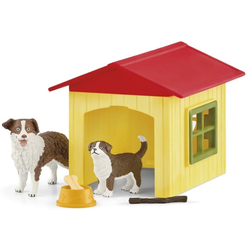 [715241] Schleich Farm World     42573 Doghouse