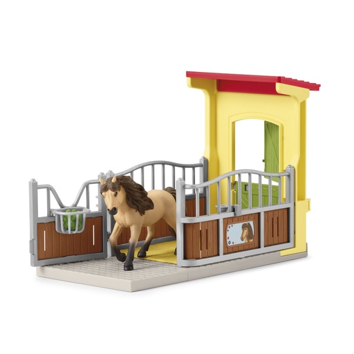 [792829] Schleich Farm World     Pony Box with Iceland Pony Stallion 42609