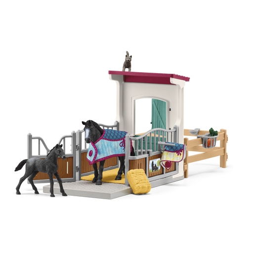 [792864] Schleich Horse Club     42611 Horse Box with Mare and Foal