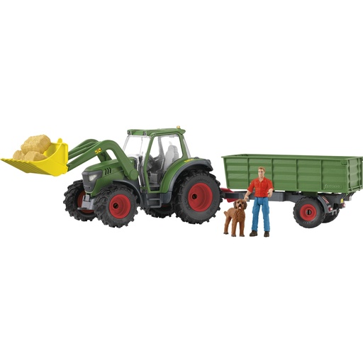[857712] Schleich Farm World        42608 Tractor with Trailer