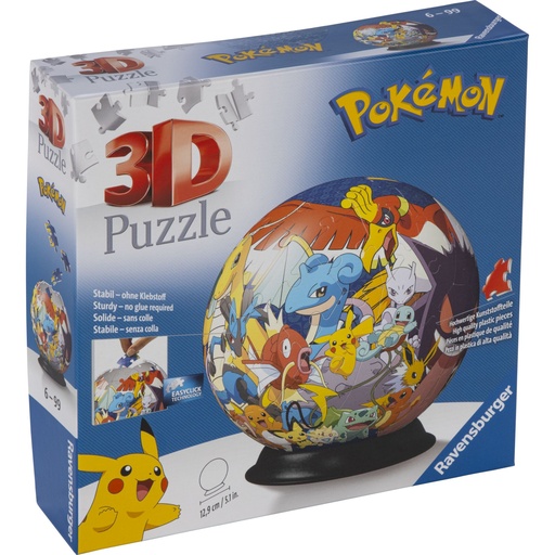 [148936] Ravensburger 3D Puzzle Pokemon Ball
