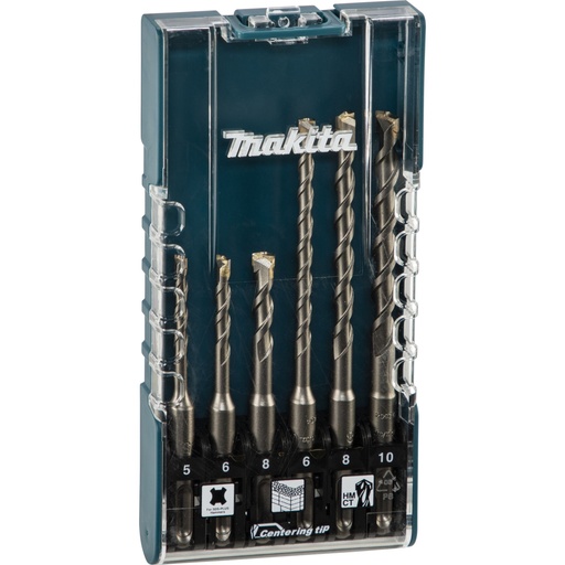 [214932] Makita E-15730 SDS-Plus Betonbohrer-Set 6-tlg.