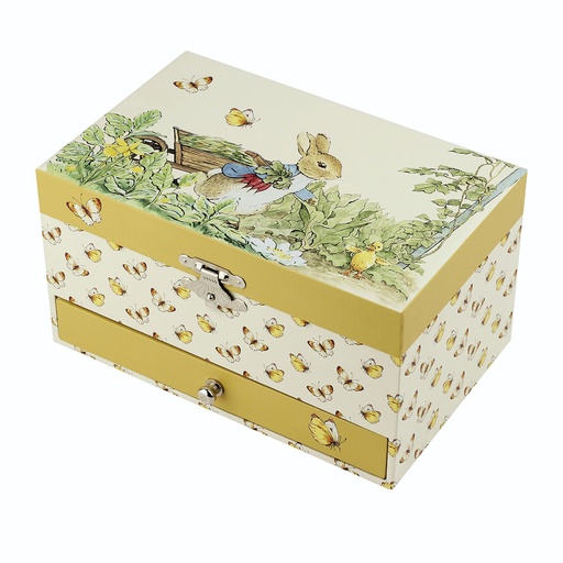 [823930] Trousselier Jewellery Music Box Peter Rabbit