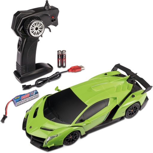[219671] Carson 1:24 Lamborgh.Veneno 2,4G 100% RTR green