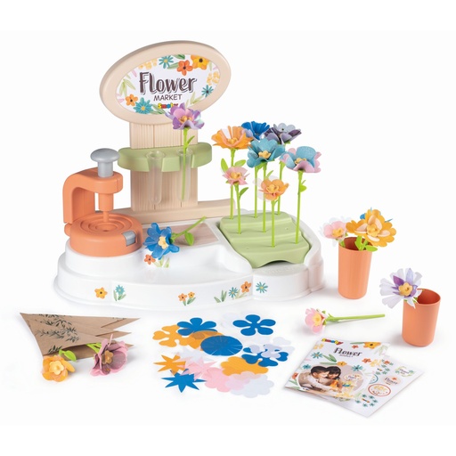 [812611] Smoby Creative Set Flower Market