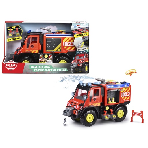 [885649] Dickie Unimog U530 Fire Rescue 203719033