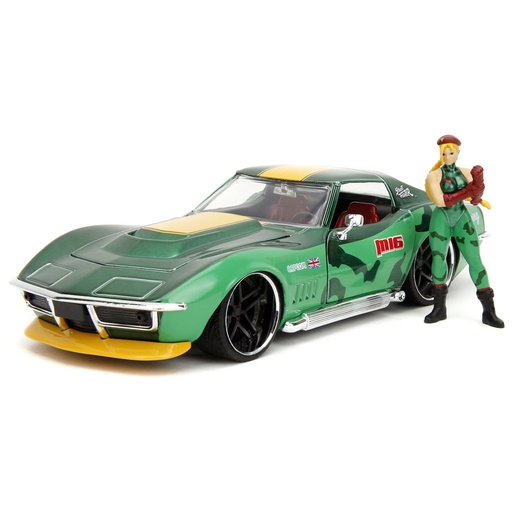 [885824] Jada Street Fighter Cammy 1:24 1969 Chevrolet         253255061