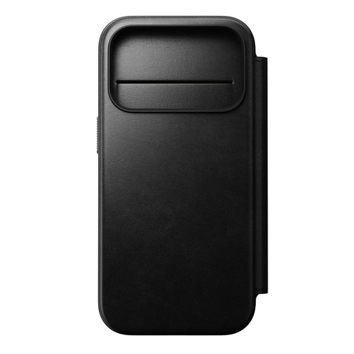 [175809] Nomad Modern Leather Folio iPhone 17 Pro Black Horween