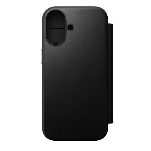 [175858] Nomad Modern Leather Folio iPhone 17 Black