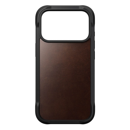 [175928] Nomad Rugged Leather Case iPhone 17 Pro Rustic Brown Horween