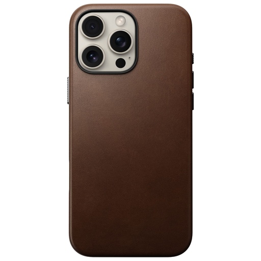 [896499] Nomad Traditional Leather Case iPhone 16 Pro Max Brown