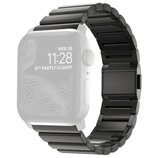 [628399] Nomad Strap Stainless Steel Graphite black V2 42/44/45/49mm