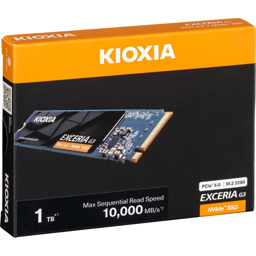 [218012] KIOXIA EXCERIA G3            1TB M.2 2280 PCIe 5.0   LVC10Z001TG