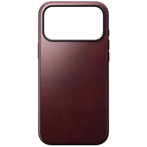 [175669] Nomad Modern Leather Case iPhone 17 Pro Max Burgundy Horween