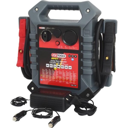 [231277] KS Tools 12V/24V Bat.-Booster mobiles Starthilfegerät 1400 A