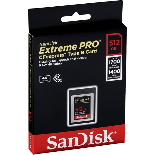 [722731] SanDisk CF Express Type 2  512GB Extreme Pro     SDCFE-512G-GN4NN