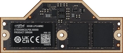 [177531] Crucial LPCAMM2 LPDDR5X     32GB Memory