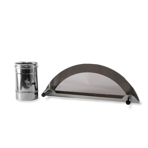 [235624] Alfa Forni Low & Slow Kit 5 Pizze - Gas (Moderno)