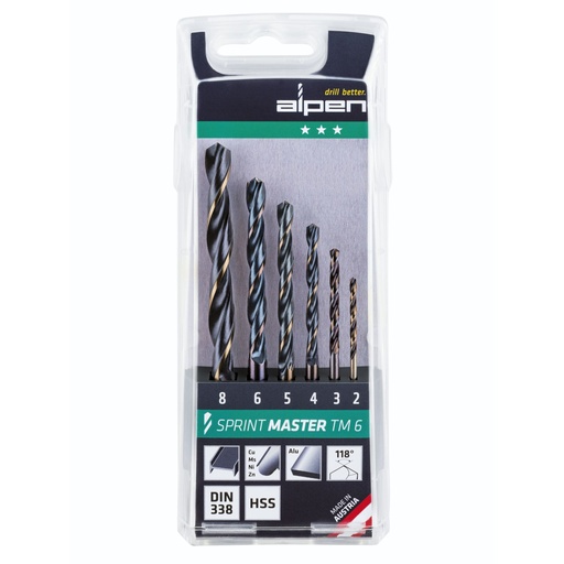 [848948] Alpen Sprint Master TM 6 2-3-4-5 -8