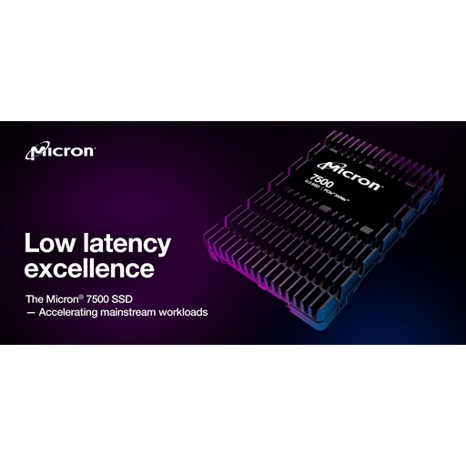 [101448] Micron 7500 PRO 15360GB U.3 (15mm) TCG-Opal-Enterprise