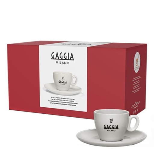 [188598] Gaggia Milano Espressotassen Set 6 Stück