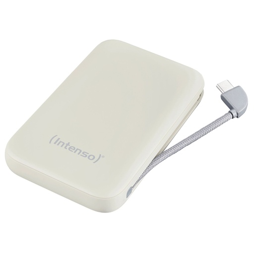 [236772] Intenso Powerb. S10000  10000mAh integr.USB-C Kabel,beige 7333031