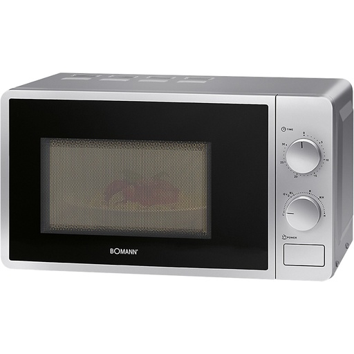 [455793] Bomann MW 6014 CB silver