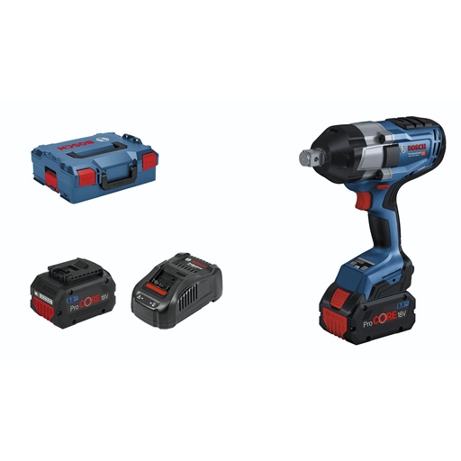 [615841] Bosch GDS 18V-1050 H Kit L-BOXX Cordless Impact Driver