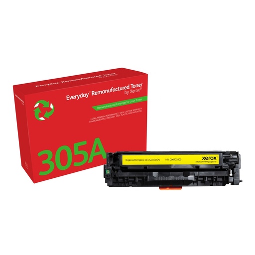 [231907] Xerox Everyday Yellow Toner Rem. ers. HP CE412A