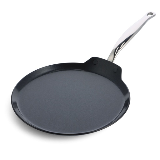 [238298] GreenPan Barcelona Pro Pancake Pan 28cm Black