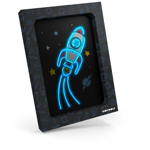 [237325] Kidywolf Illuminated Wall Decoration Set 9-pieces