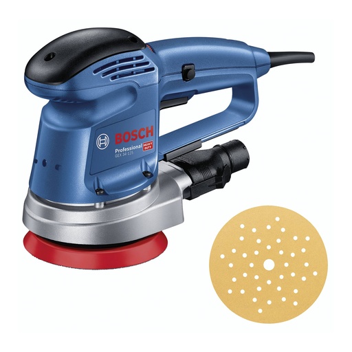 [580274] Bosch GEX 34-125 Cardboard Box Random Orbit Sander