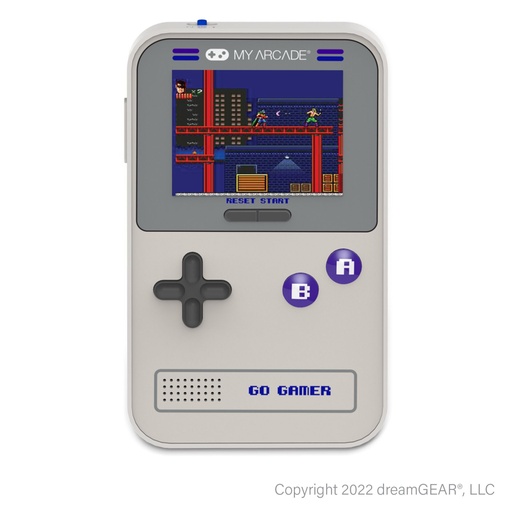 [238711] dreamGear My Arcade Go Gamer Classic (300 in 1) Gray & Purple