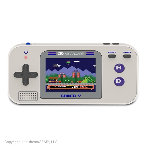 [238718] dreamGear My Arcade Gamer V Classic (220 in 1) Gray & Purple