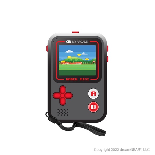 [238732] dreamGear My Arcade Gamer Mini Classic Black & Red