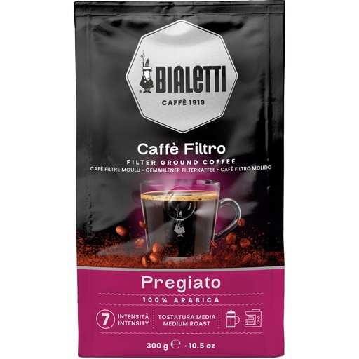 [179295] Bialetti Filtro Pregiato ground coffee 300 g for French Press