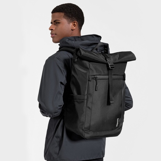 [239033] tomtoc Navigator-T61 25L-30L Rolltop Backpack black