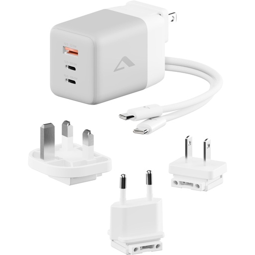 [239607] Alogic 3x100 Rapid Power 100W Multi Country Travel Charger