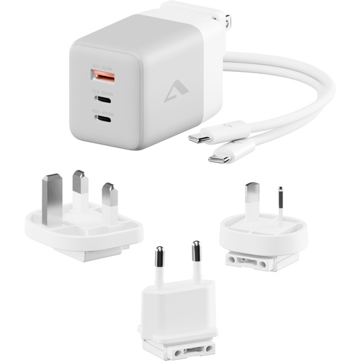 [239614] Alogic 3x67 Rapid Power 67W Multi Country Travel Charger
