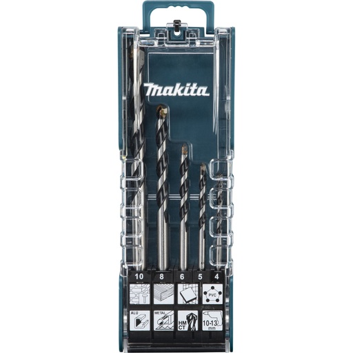 [144246] Makita TCT Multibohrer Set 5-tlg.